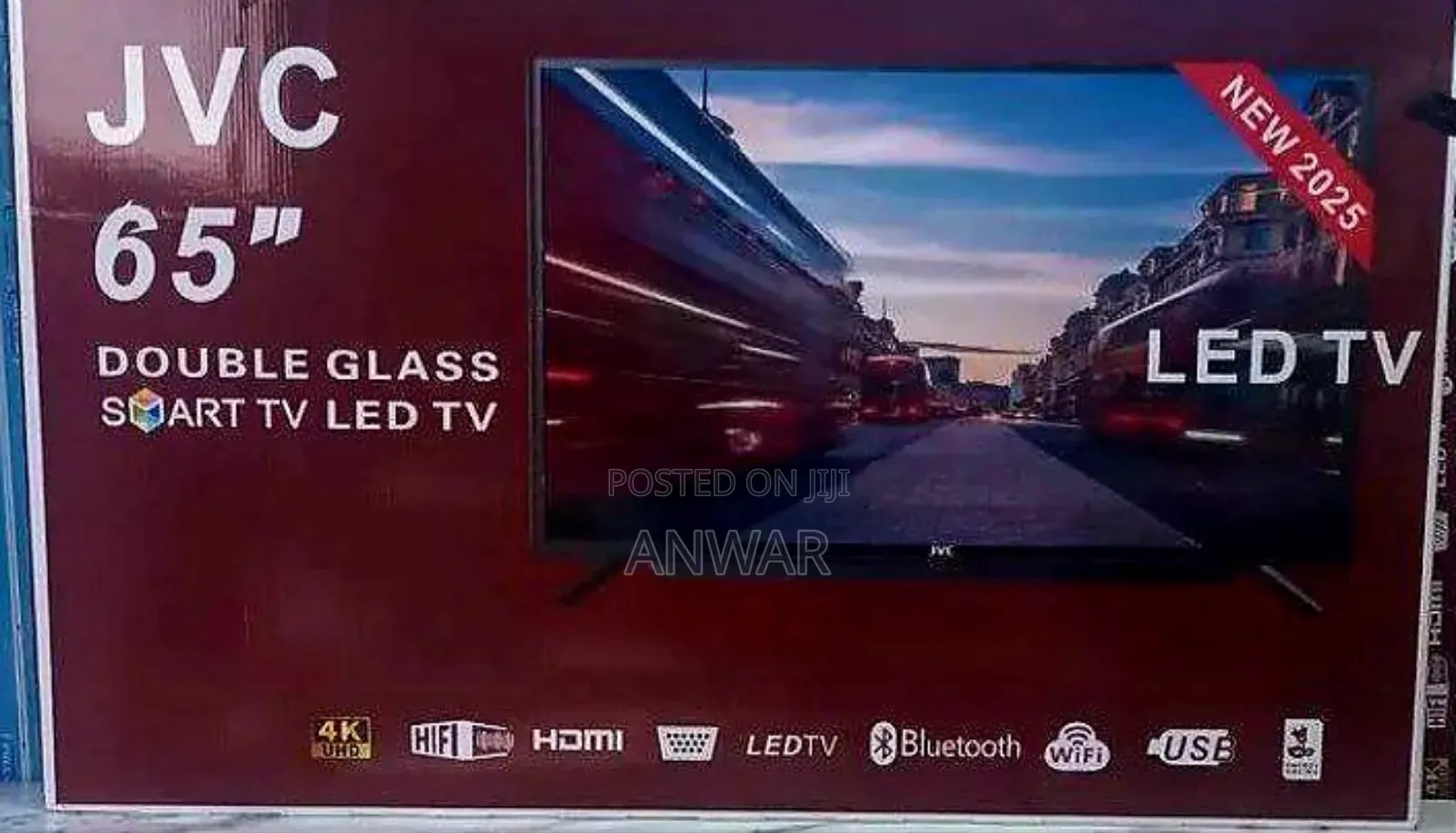 JVC 65" Led Smart Tv