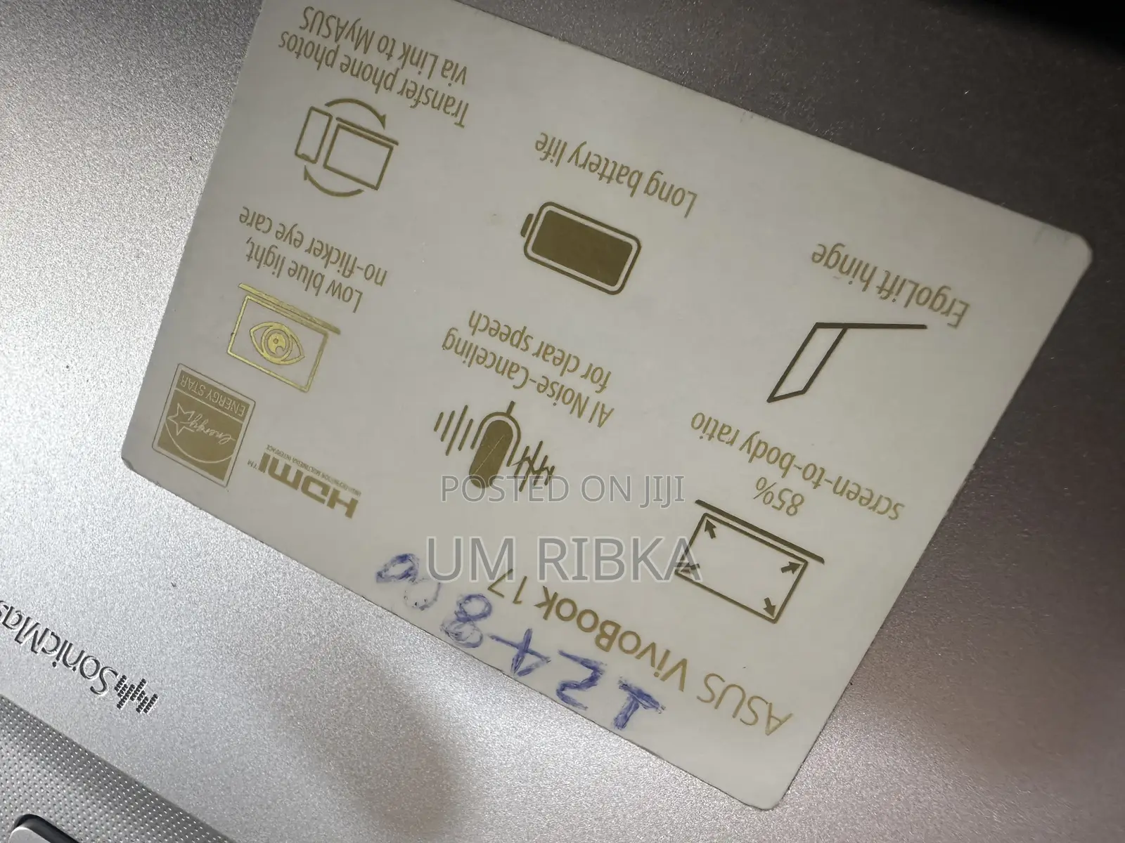 Laptop Asus VivoBook 15 X505BA 8GB Intel Core I7 SSD 256GB