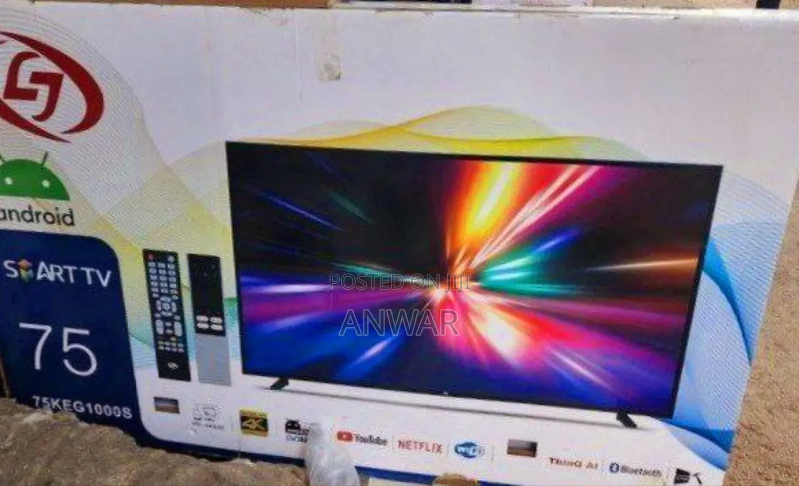 Lj 75" Uhd Android Smart Tv