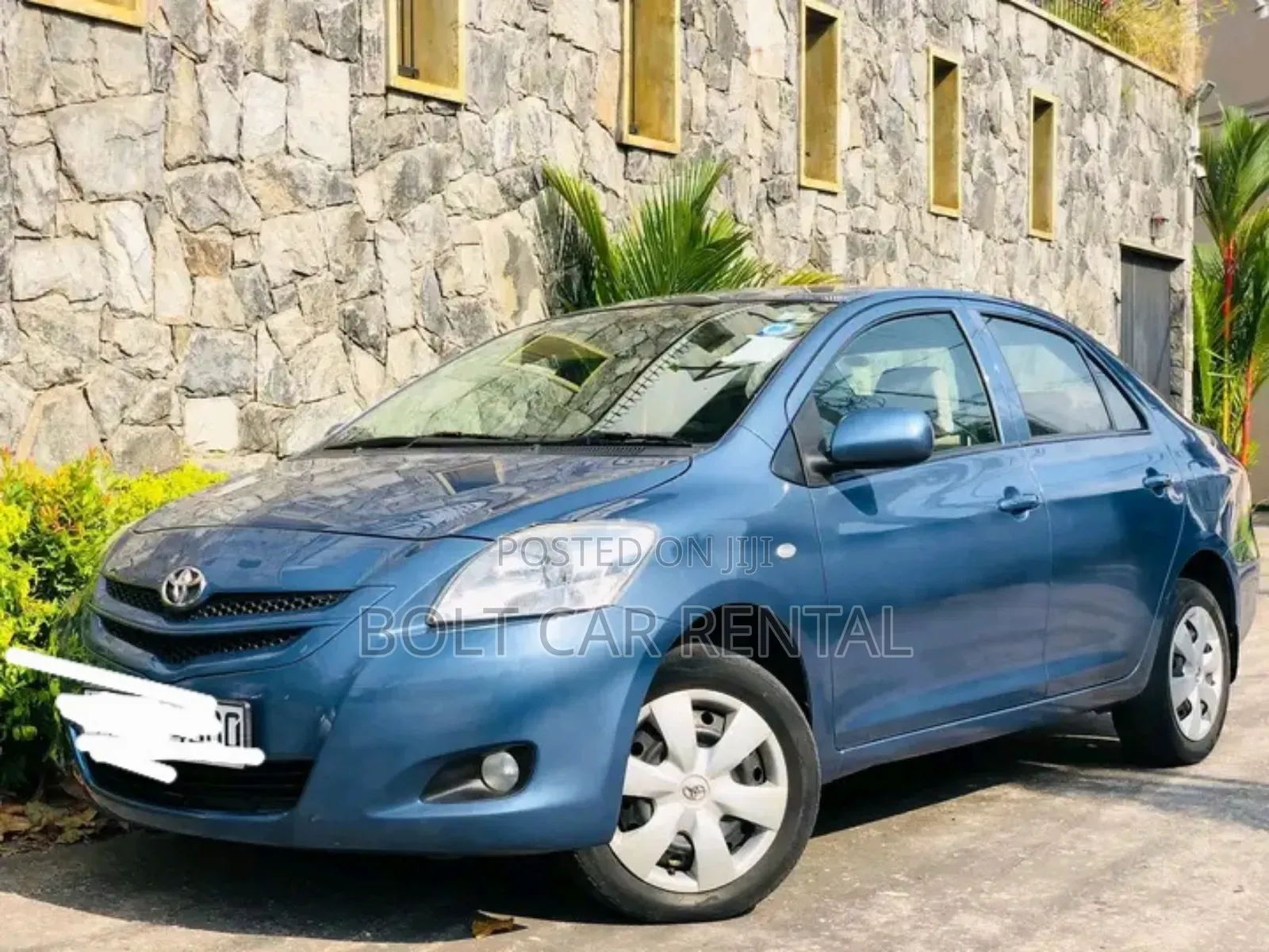 Toyota Yaris 2008 Blue