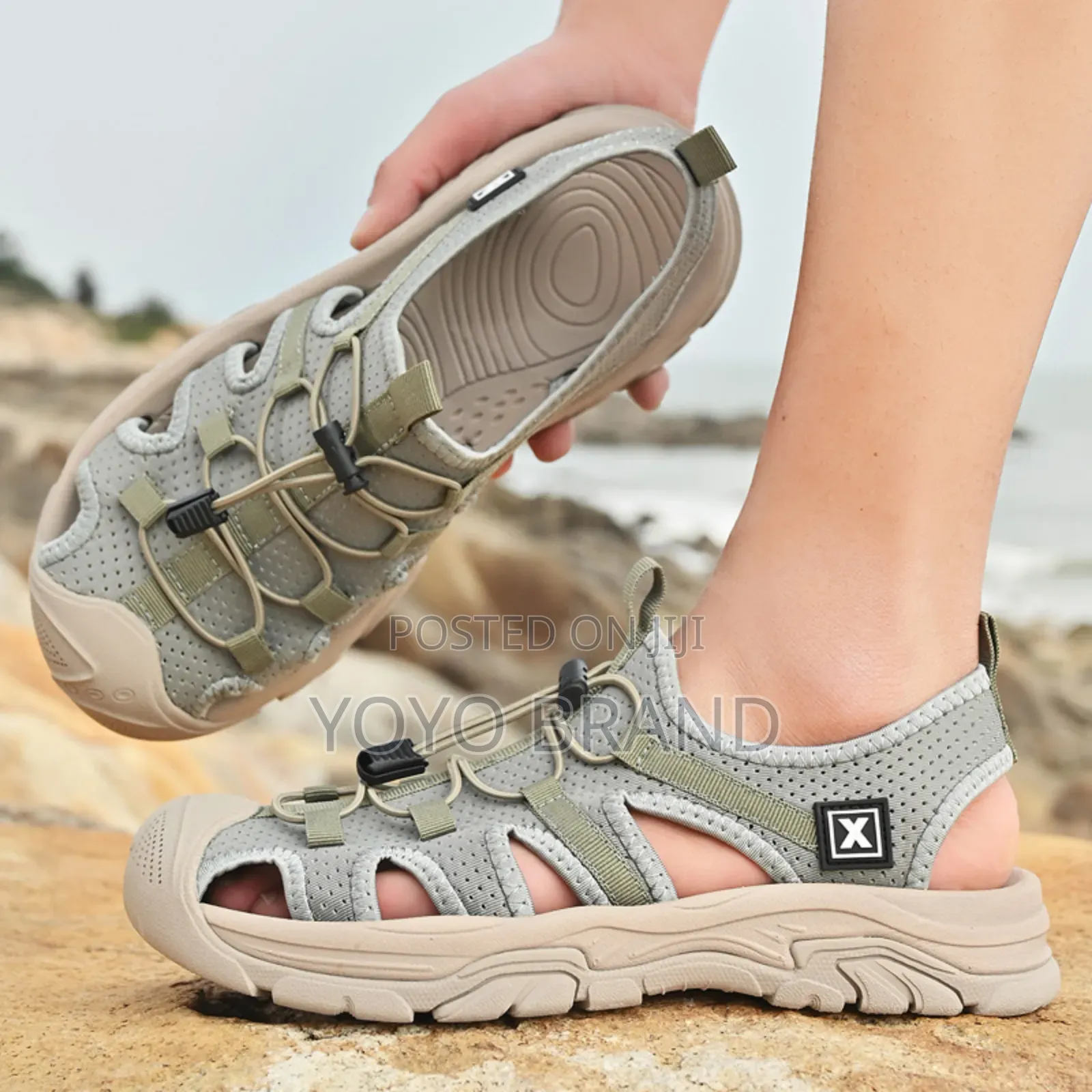 New Men's Sandals Outdoor Creek Walking Fashion Shoes