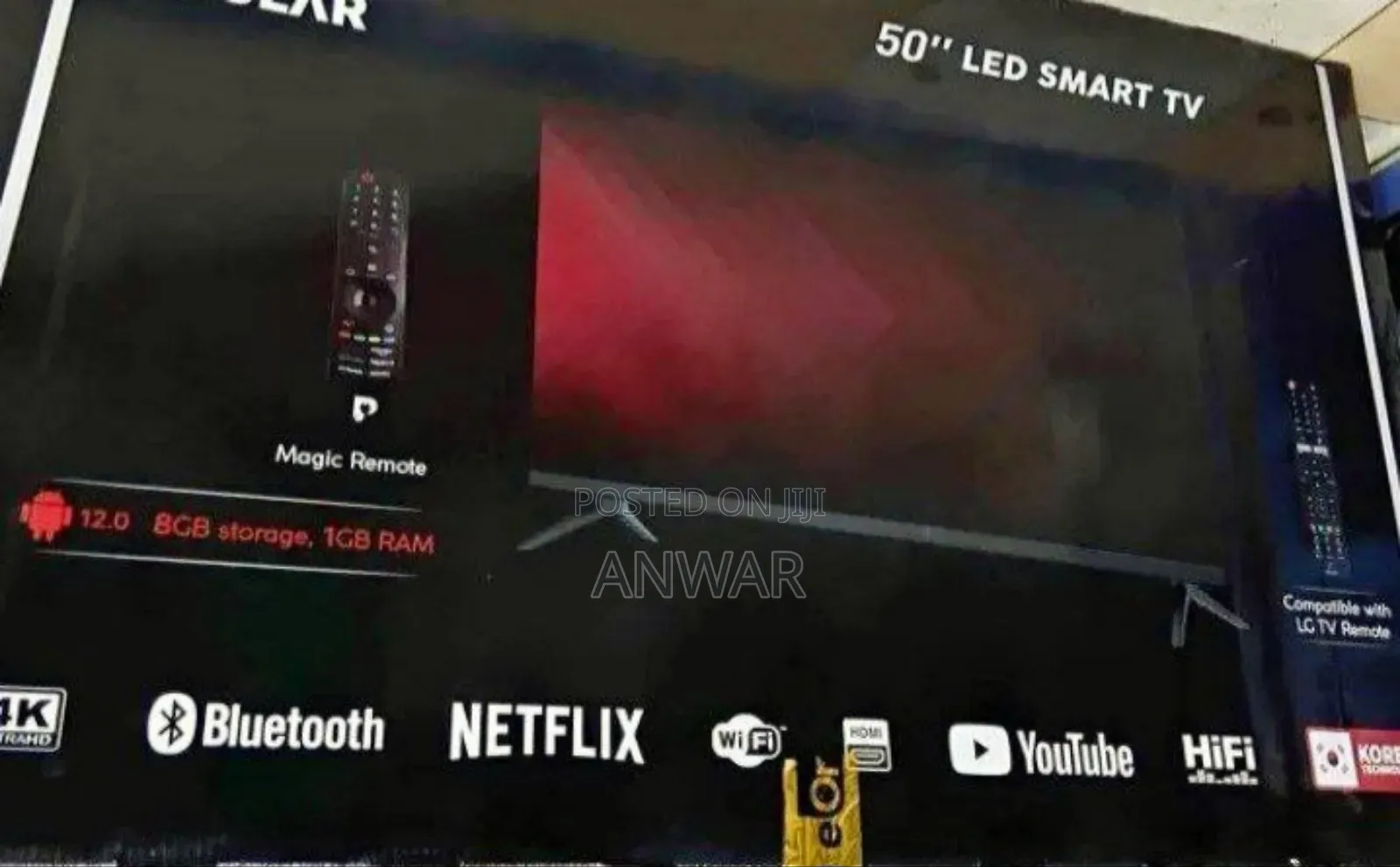 Popular 50" Led Smart Android Tv