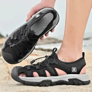 New Arrival Men's Sandals Outdoor Creek Black Fashion Shoes