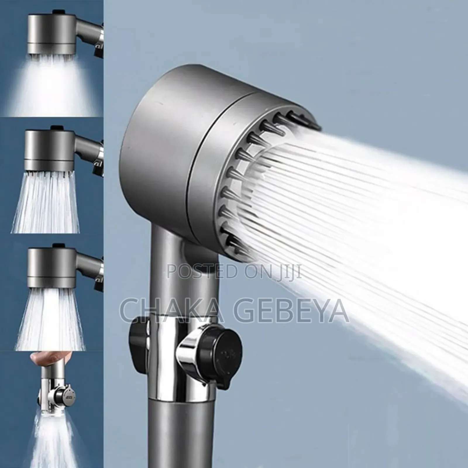 Water-saving Shower Head With 360 Rotation