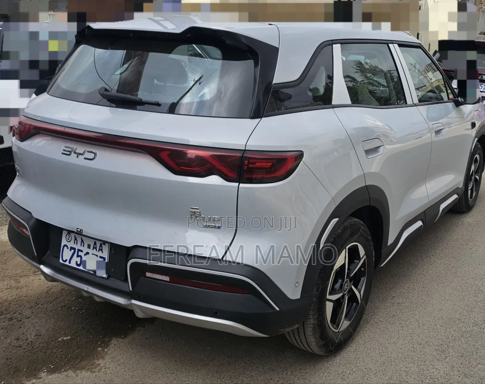 BYD Yuan Up 2025 White