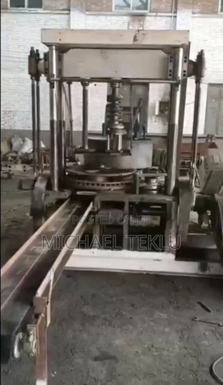 የከሰል ብሪኬት ፓንቺንግ ማሽን /Charcoal Briquette Punching Machine