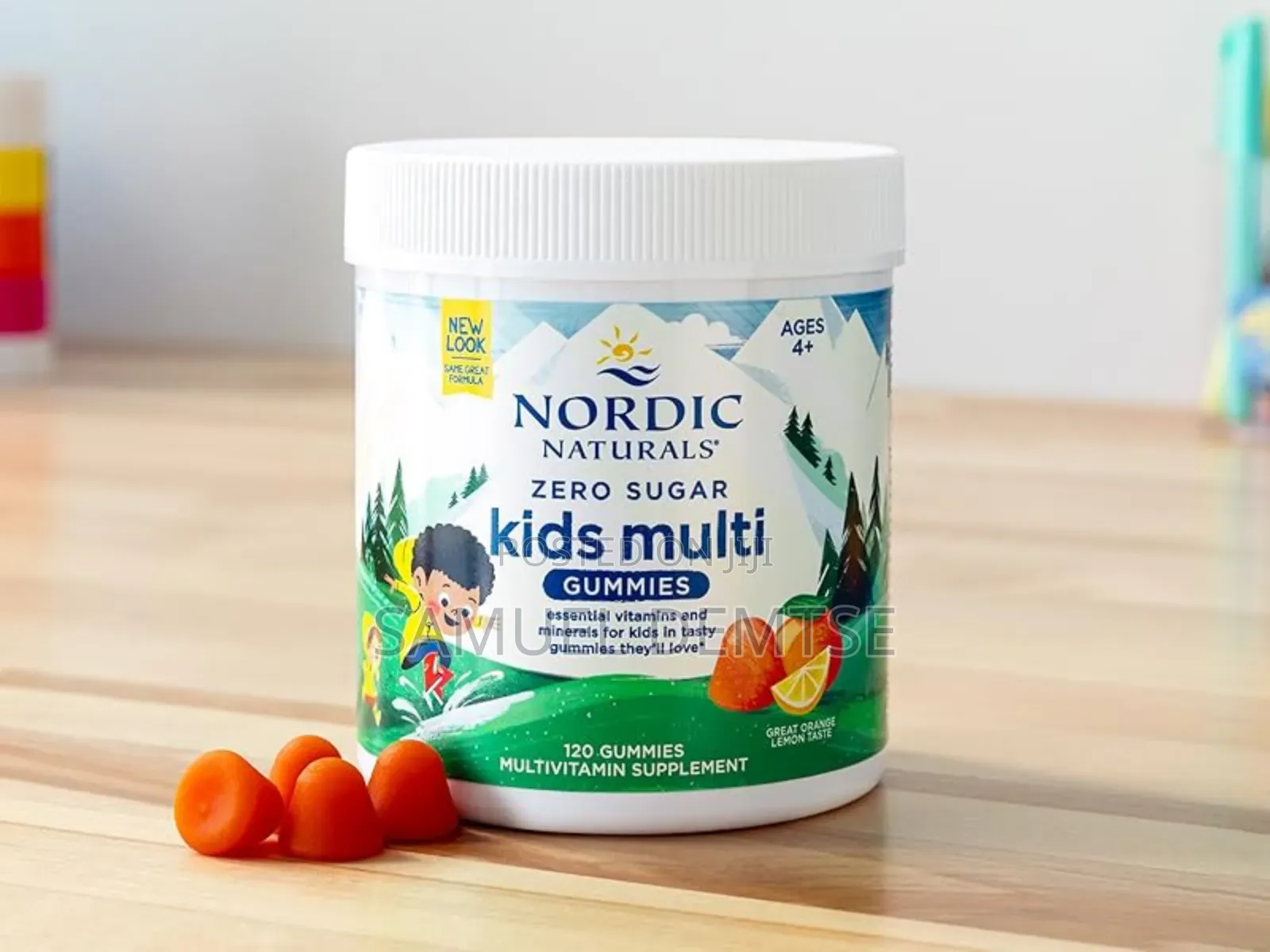 Nordic Naturals Zero Sugar Kids Multi Gummies.(Multivit for Kids )