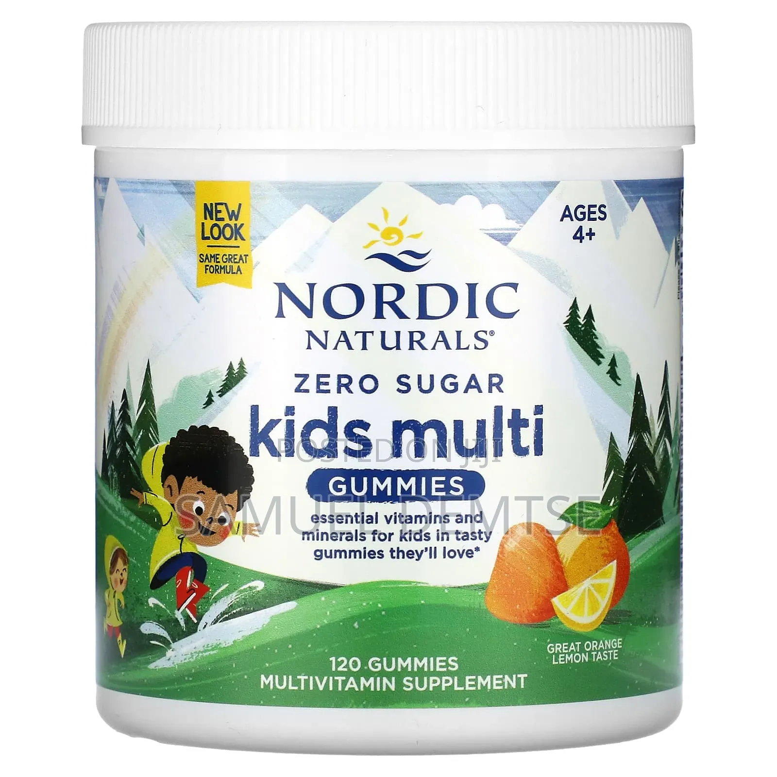 Nordic Naturals Zero Sugar Kids Multi Gummies.(Multivit for Kids )