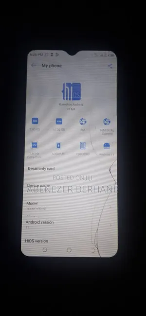 Photo - Tecno Spark 7 32 GB Blue