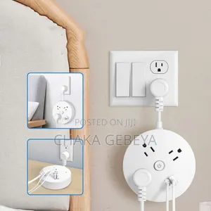 Gelistar Retractable Power Strip With 5 Sockets 3 Usb Ports