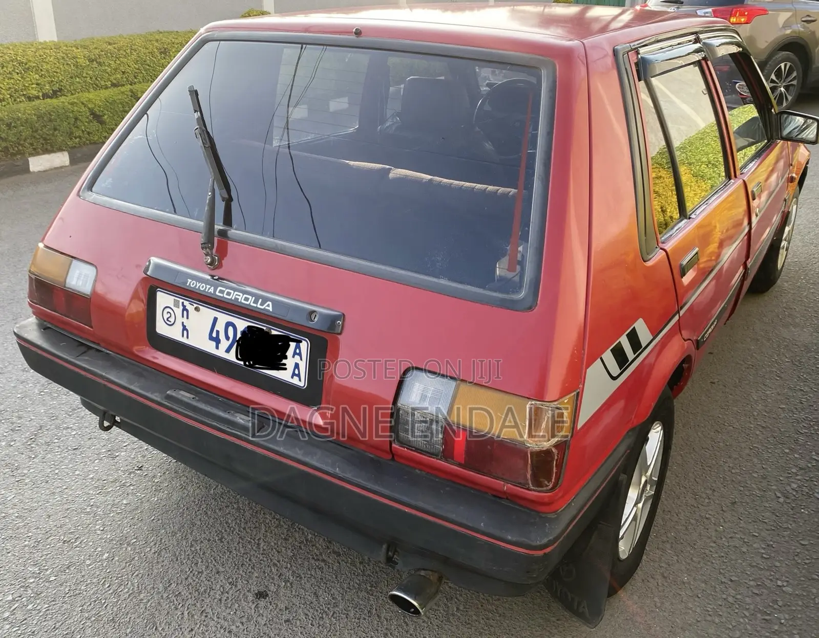 Toyota Corolla II 1985 Red