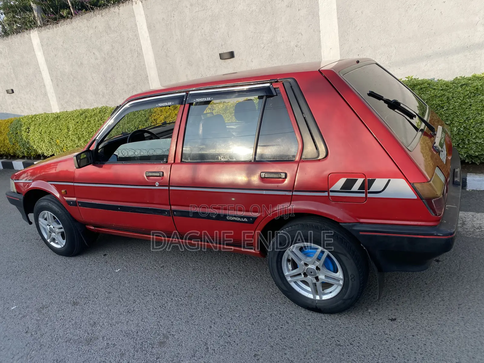 Toyota Corolla II 1985 Red