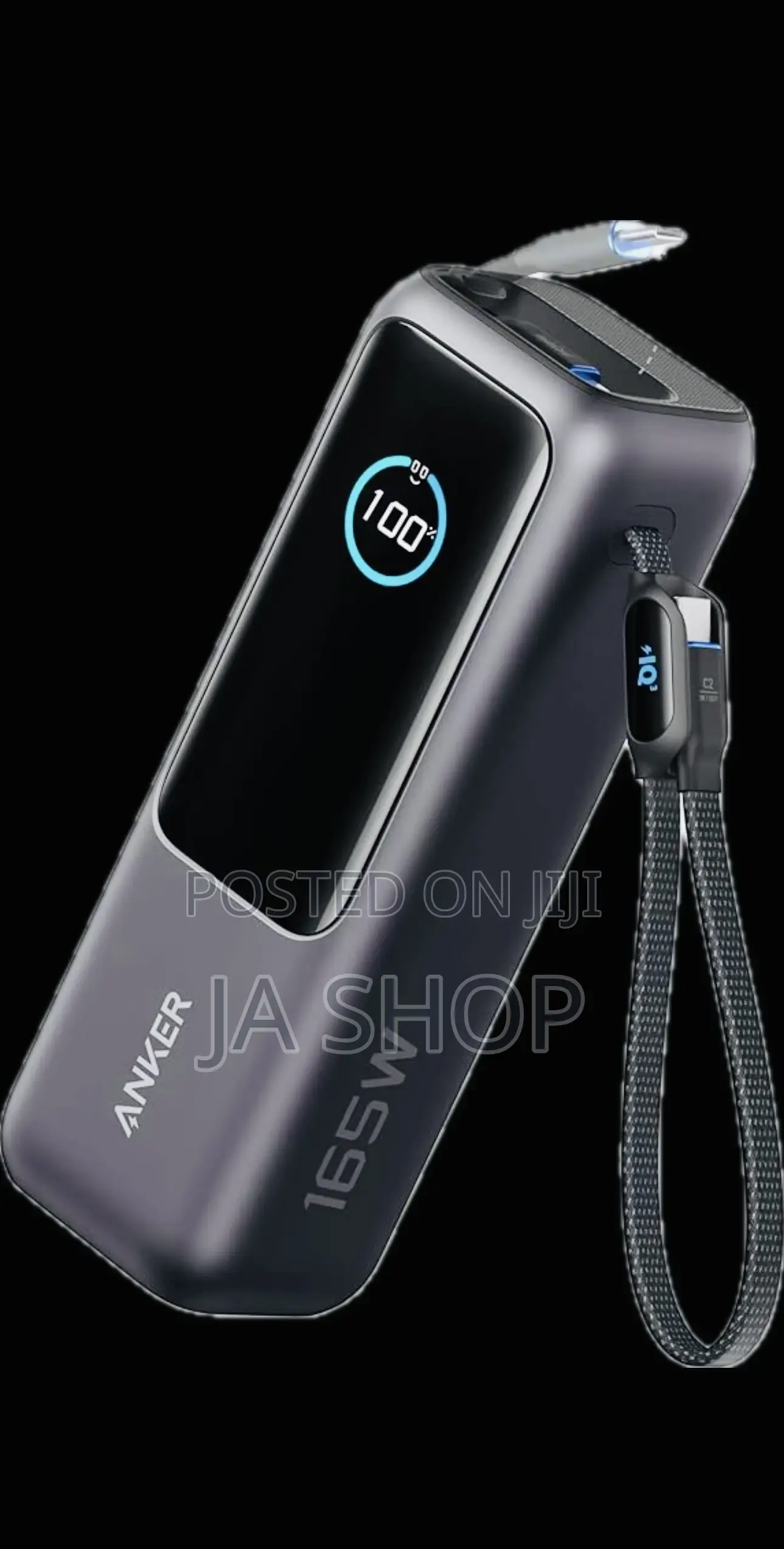 Anker Power Bank (, 165w, Built-in and Retractable Cables)