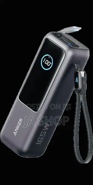 Anker Power Bank (, 165w, Built-in and Retractable Cables)