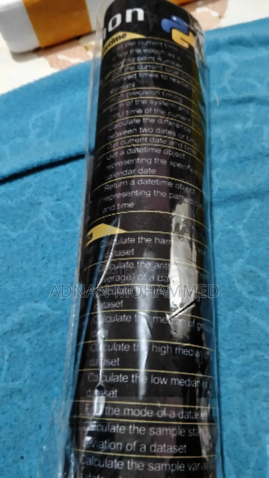 Large Mouse Pad for Developers - Python Guide