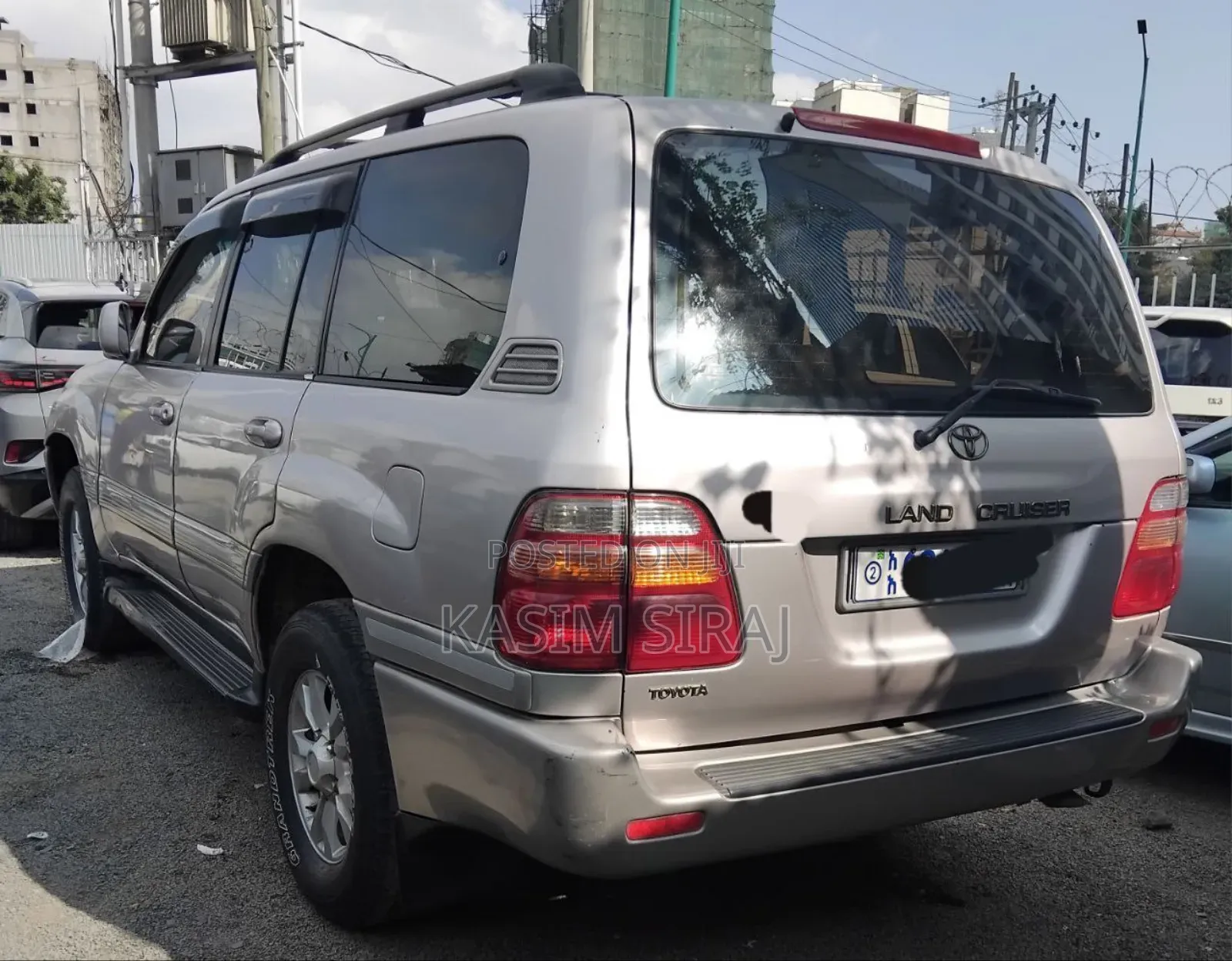 Toyota Land Cruiser 90 Automatic 2001 Silver