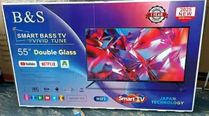 B S 55 Inch Tv Smart Android 15.0 Nwe 2025 Model