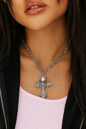 Y2k Cross Necklace