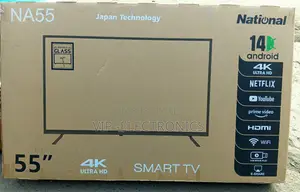 Photo - National 55 Inch Tv Smart Android 14.0 Nwe 2025 Model