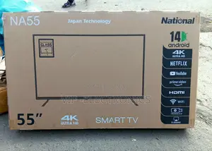 National 55 Inch Tv Smart Android 14.0 Nwe 2025 Model