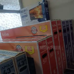 Vellume Smart Tv 50 Inch Andraid Doubel Gelass Adis Brand 2025 Mod