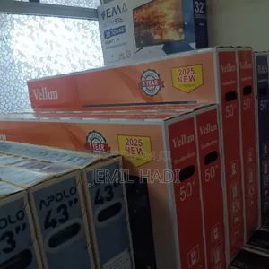 Vellume Smart Tv 50 Inch Andraid Doubel Gelass Adis Brand 2025 Mod