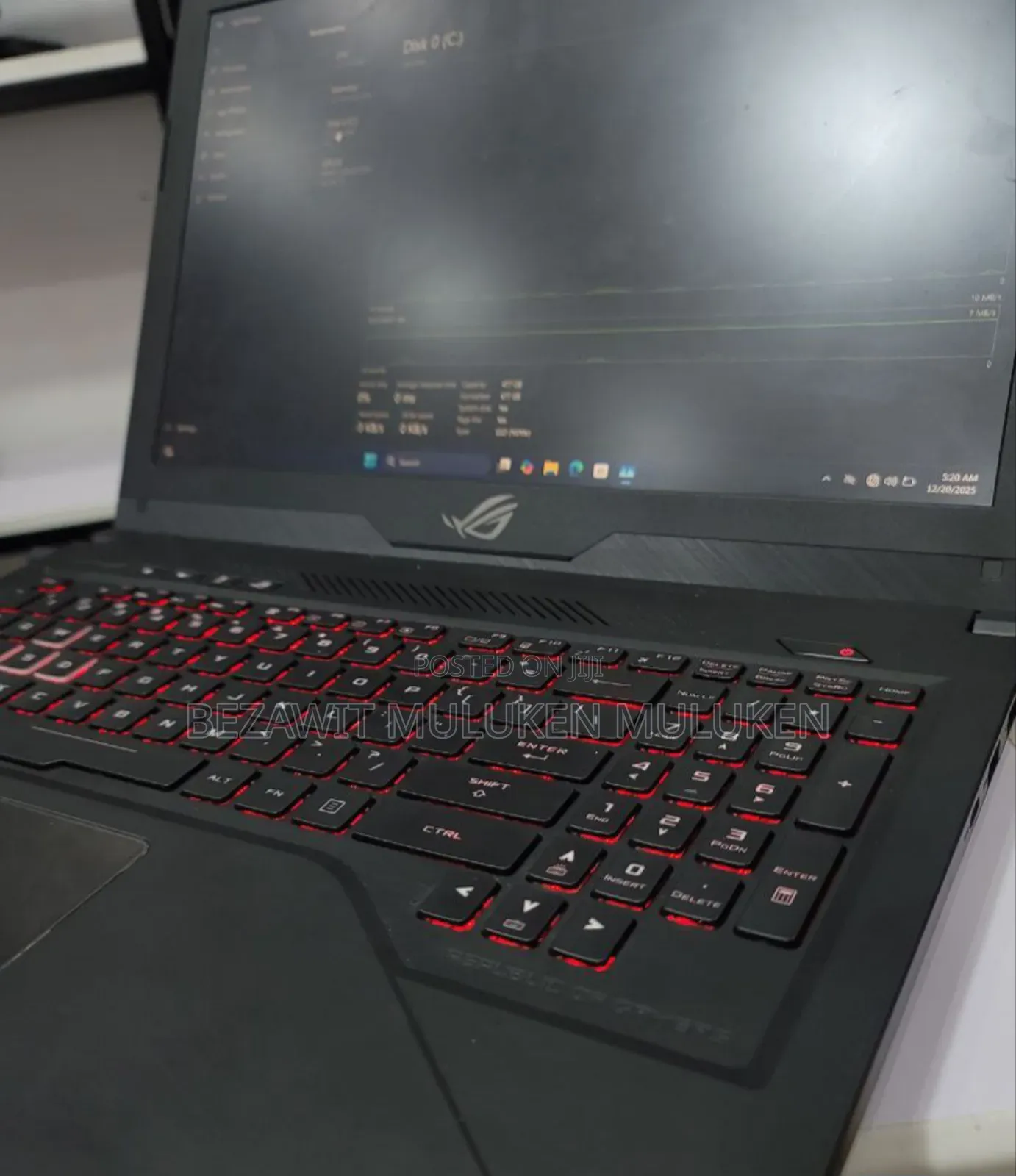 New Laptop Asus ROG Strix G15 16GB Intel Core I7 SSD 512GB