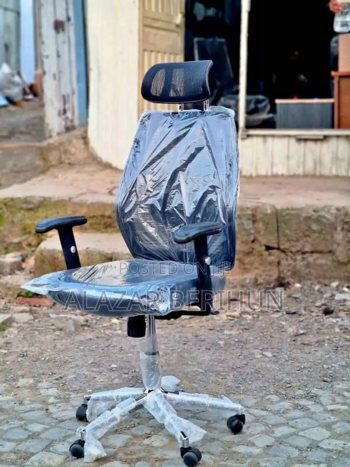 Metal Back Office Chair (High Quality)