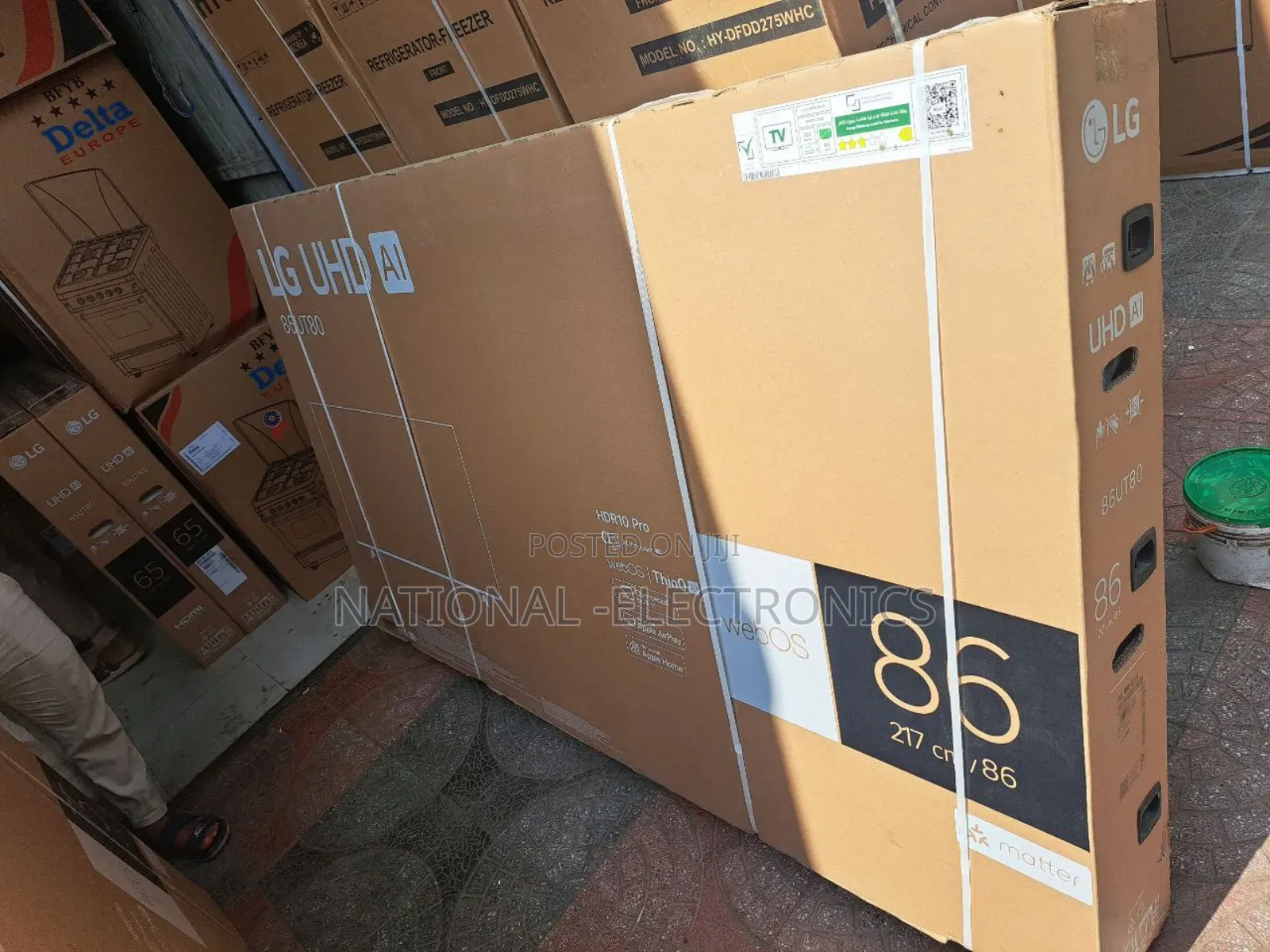 Lg 86 Inch Tv Smart Ultra Hd Webos HDR 10 Pro (3840x2160p)Real Tv