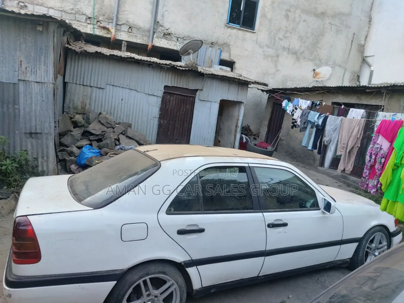 Mercedes-Benz C180 1995 White