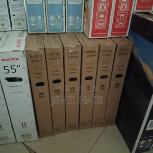 Photo - Infinix Smart Qled Tv 55 Inch Andraid Framless New Adis Brand 2025