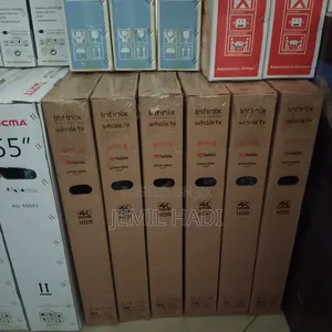 Infinix Smart Qled Tv 55 Inch Andraid Framless New Adis Brand 2025