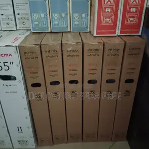 Infinix Smart Qled Tv 55 Inch Andraid Framless New Adis Brand 2025
