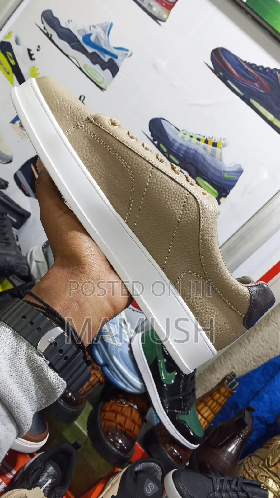 This Is Apaire of Timberland Sneakers With Amulticoloerd Shoes