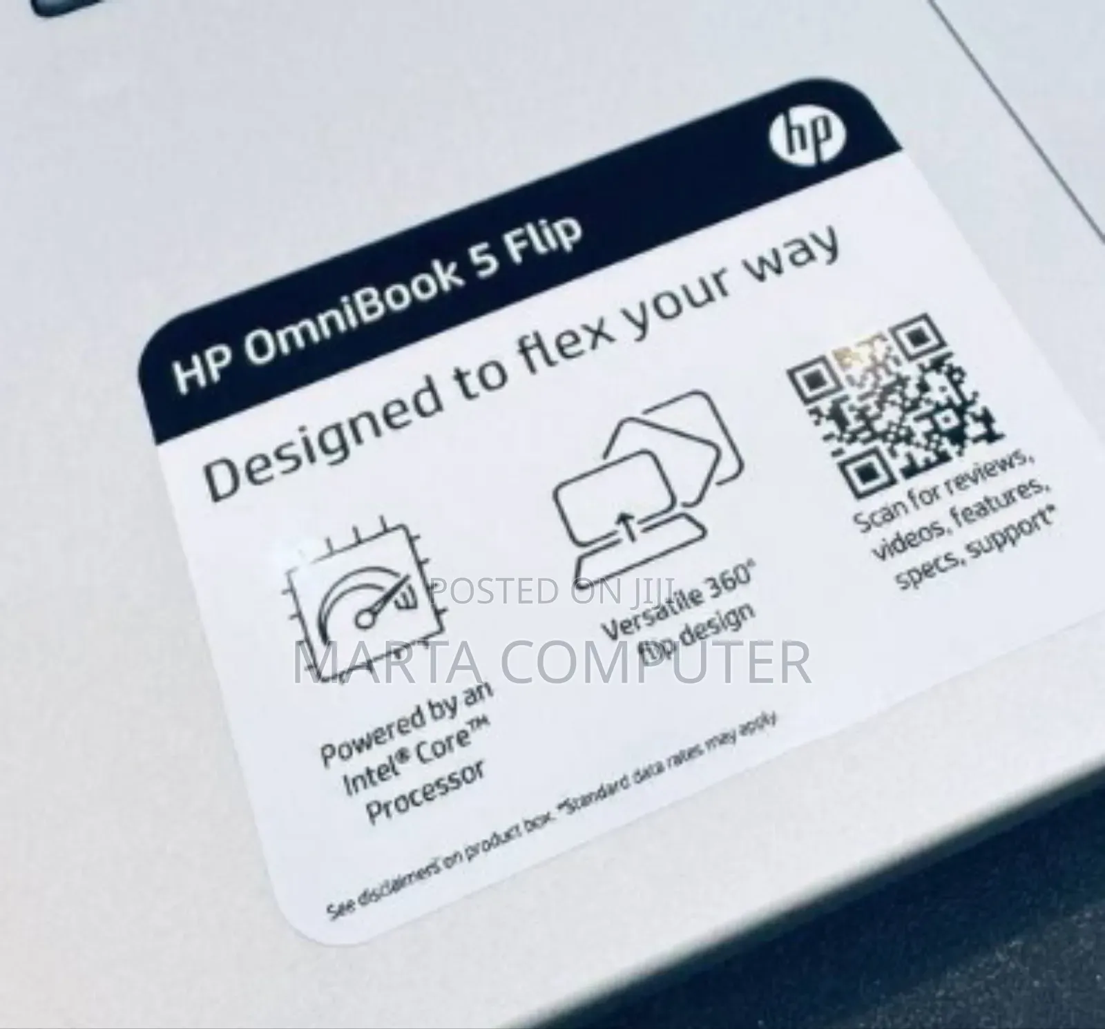 New Laptop HP OmniBook 5 16" 16GB Intel Core I7 SSD 512GB