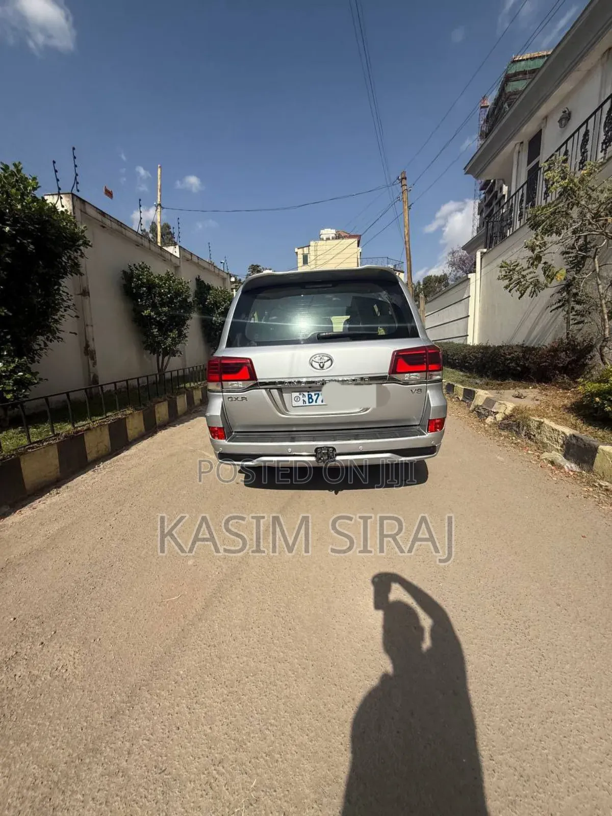 Toyota Land Cruiser 4.5 V8 TD 2017 Silver