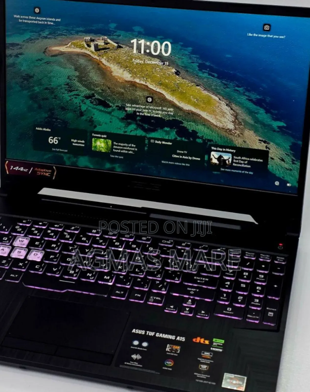 New Laptop Asus TUF Gaming A15 16GB AMD Ryzen 7 SSD 512GB