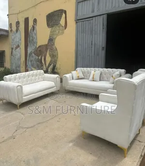 Photo - Sultry Sofa Set With Unmatchable Quality (ሶፋ)