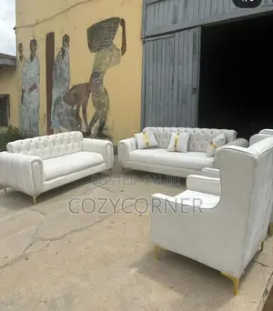 Sultry Sofa Set With Unmatchable Quality (ሶፋ)