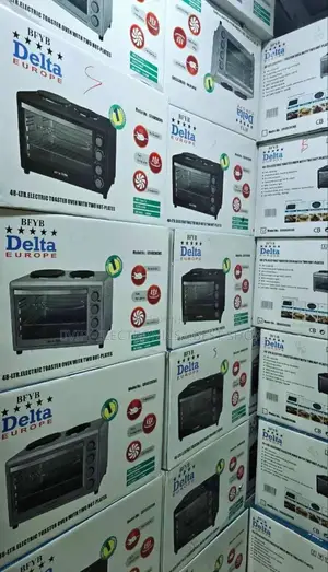 Bfyb Delta Mini Oven 48lietr ከላይ 2plate ያለው Grill ያለው ያሟላ