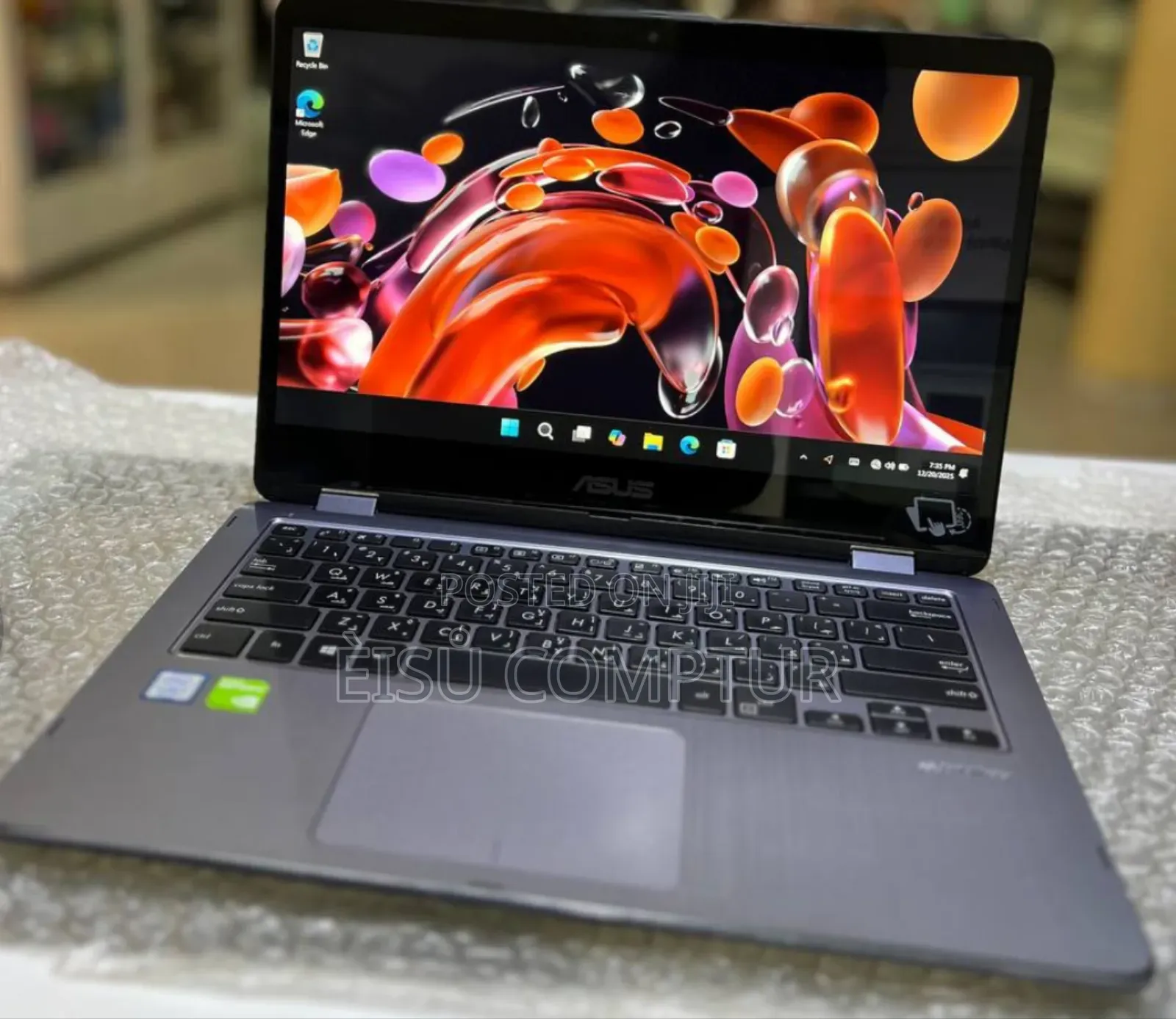 New Laptop Asus VivoBook Flip 14 TP401CA 8GB Intel Core I7 SSD 1T