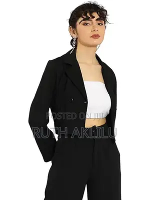 Photo - Kotty Women’S Solid Casual Blazer Jade Black