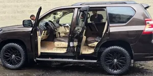 Toyota Land Cruiser Prado 2017 Brown