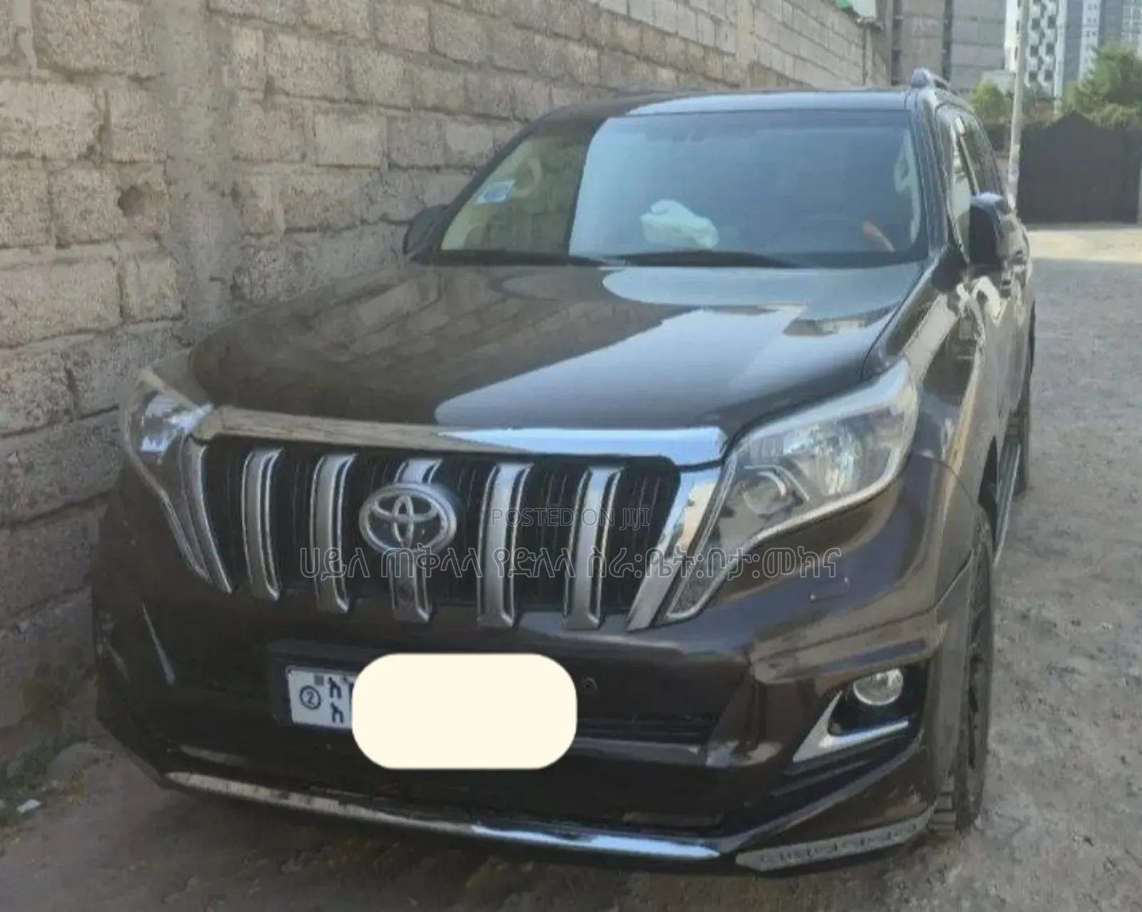 Toyota Land Cruiser Prado 2017 Brown