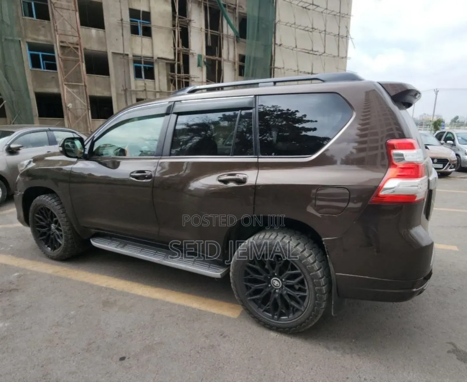 Toyota Land Cruiser Prado 2017 Burgundy
