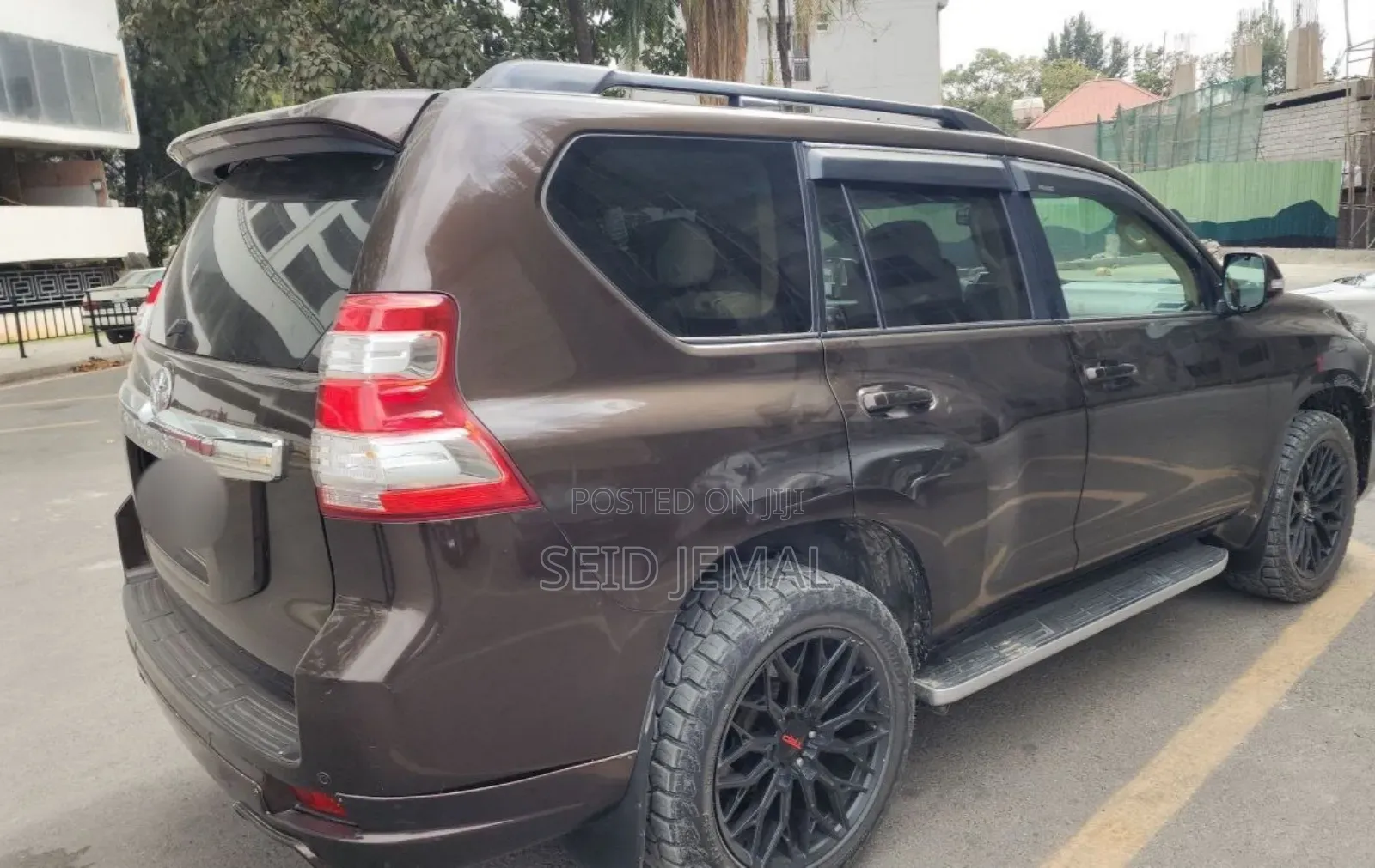 Toyota Land Cruiser Prado 2017 Burgundy