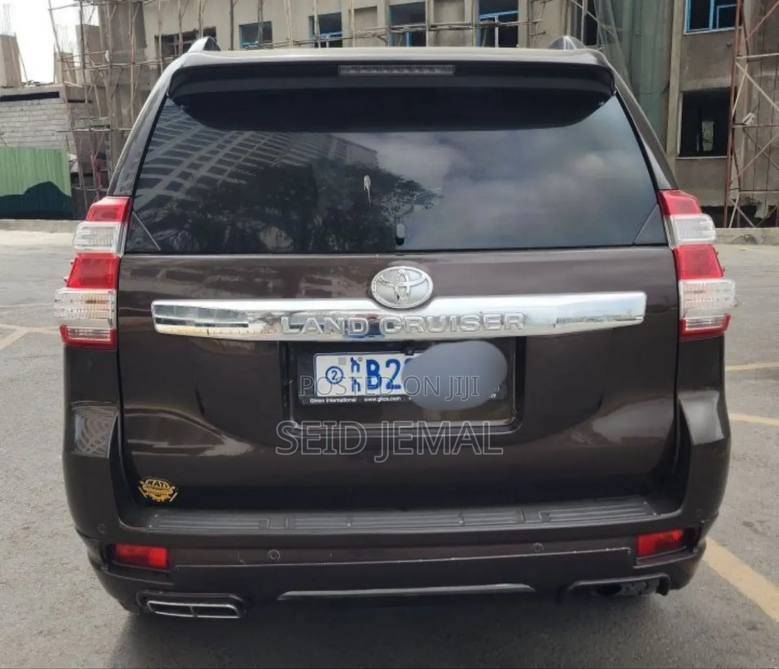 Toyota Land Cruiser Prado 2017 Burgundy