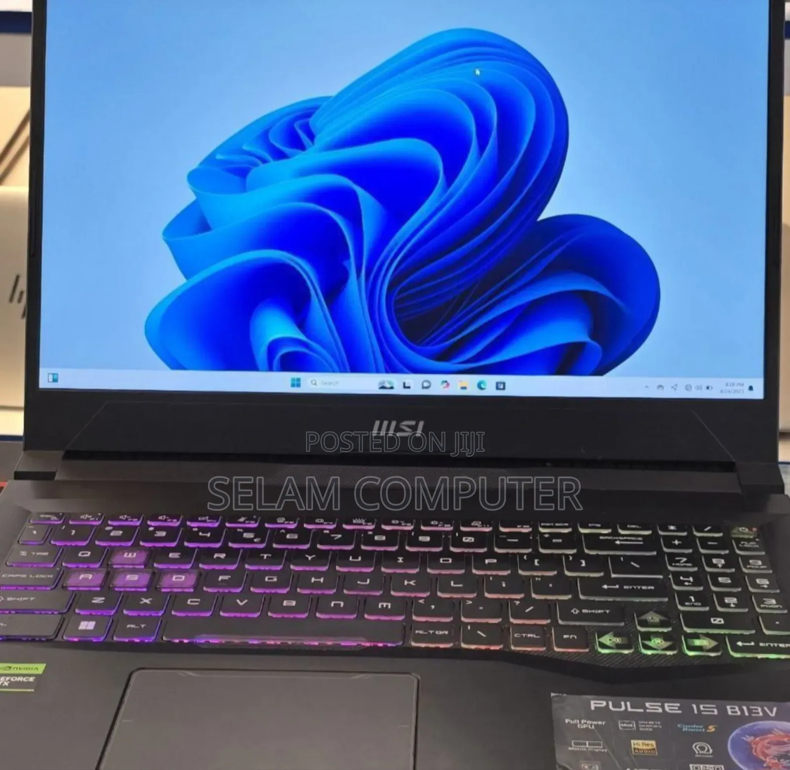 New Laptop MSI Pulse GL66 16GB Intel Core I7 SSD 1T