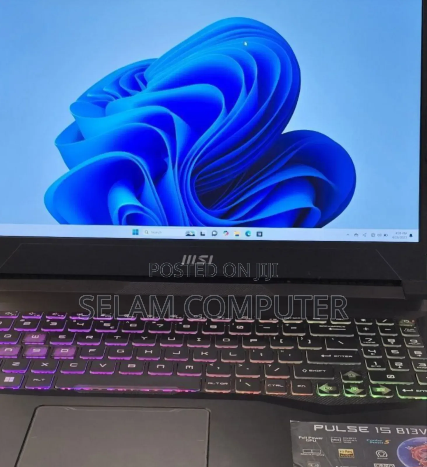 New Laptop MSI Pulse GL66 16GB Intel Core I7 SSD 1T