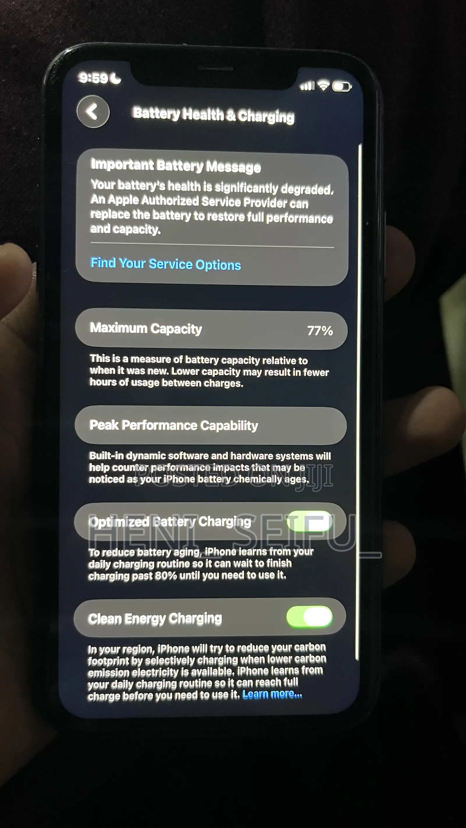 Apple iPhone 11 128 GB Black